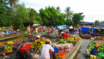 7. Mekong Floating Market
